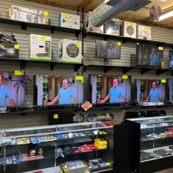Pawn shop electronics and displays